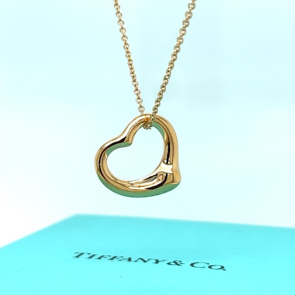 Tiffany & Co Open Heart Pendant - Picture 5 of 9